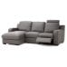 Salento Leather Power Reclining Sectional